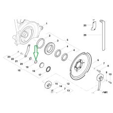 Підшипник  Kvernelend Optima KG01349700